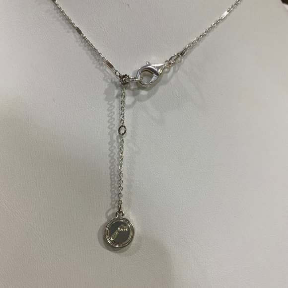 Gray Pendant Necklace - Picture 2 of 3